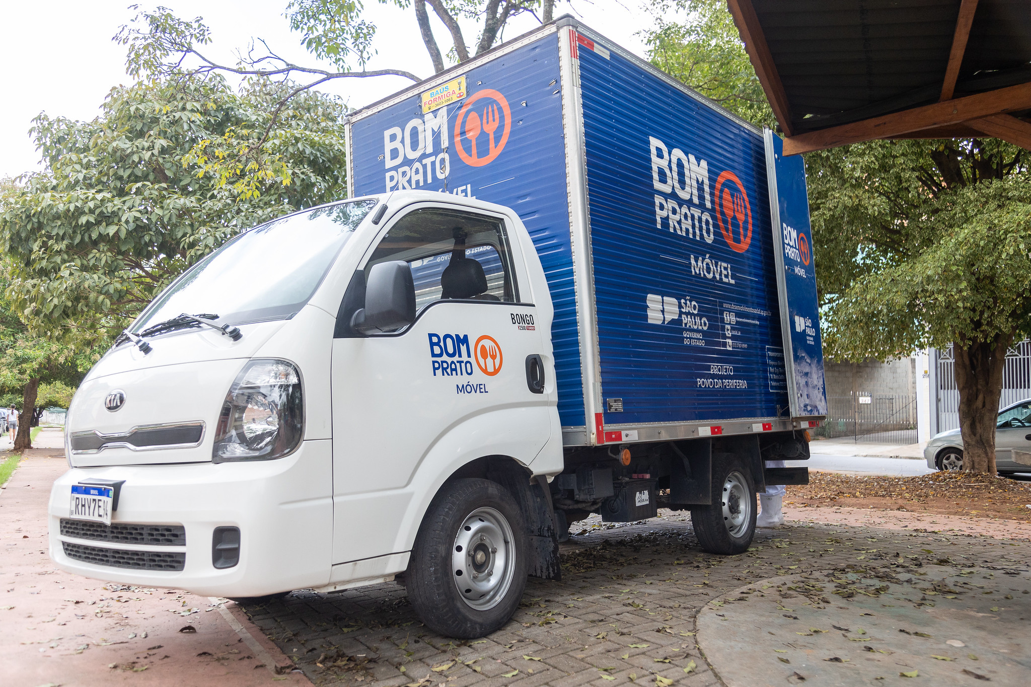 Unidade móvel do Restaurante Bom Prato passa a atender em Amador Bueno