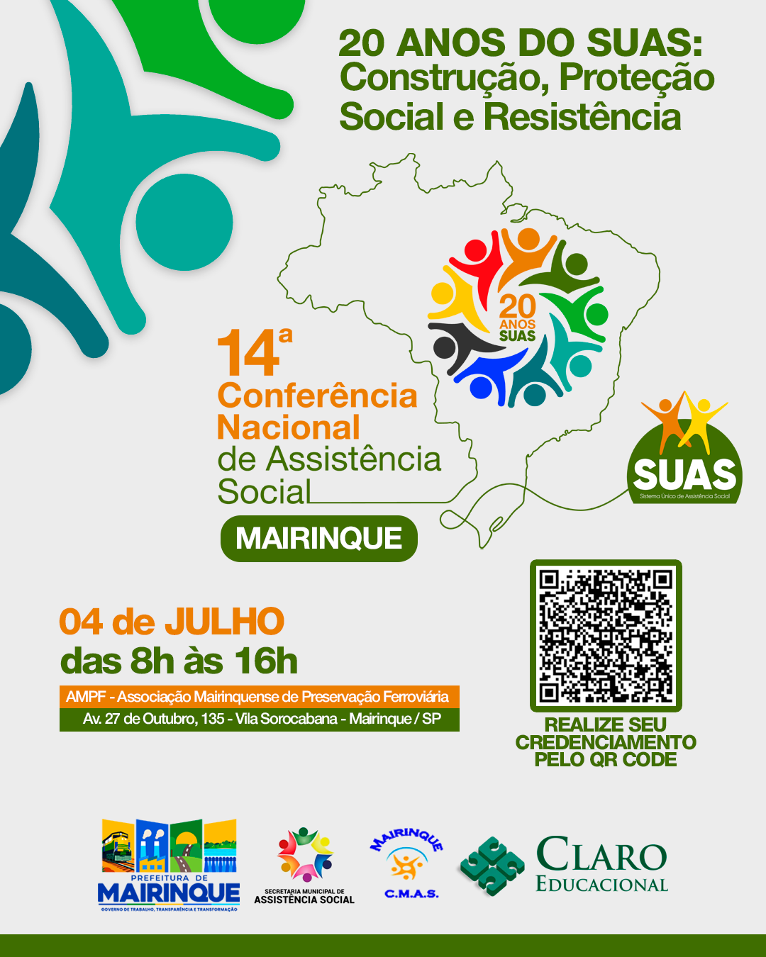 Prefeitura de Mairinque realiza 14ª edição da Conferência Municipal de Assistência Social