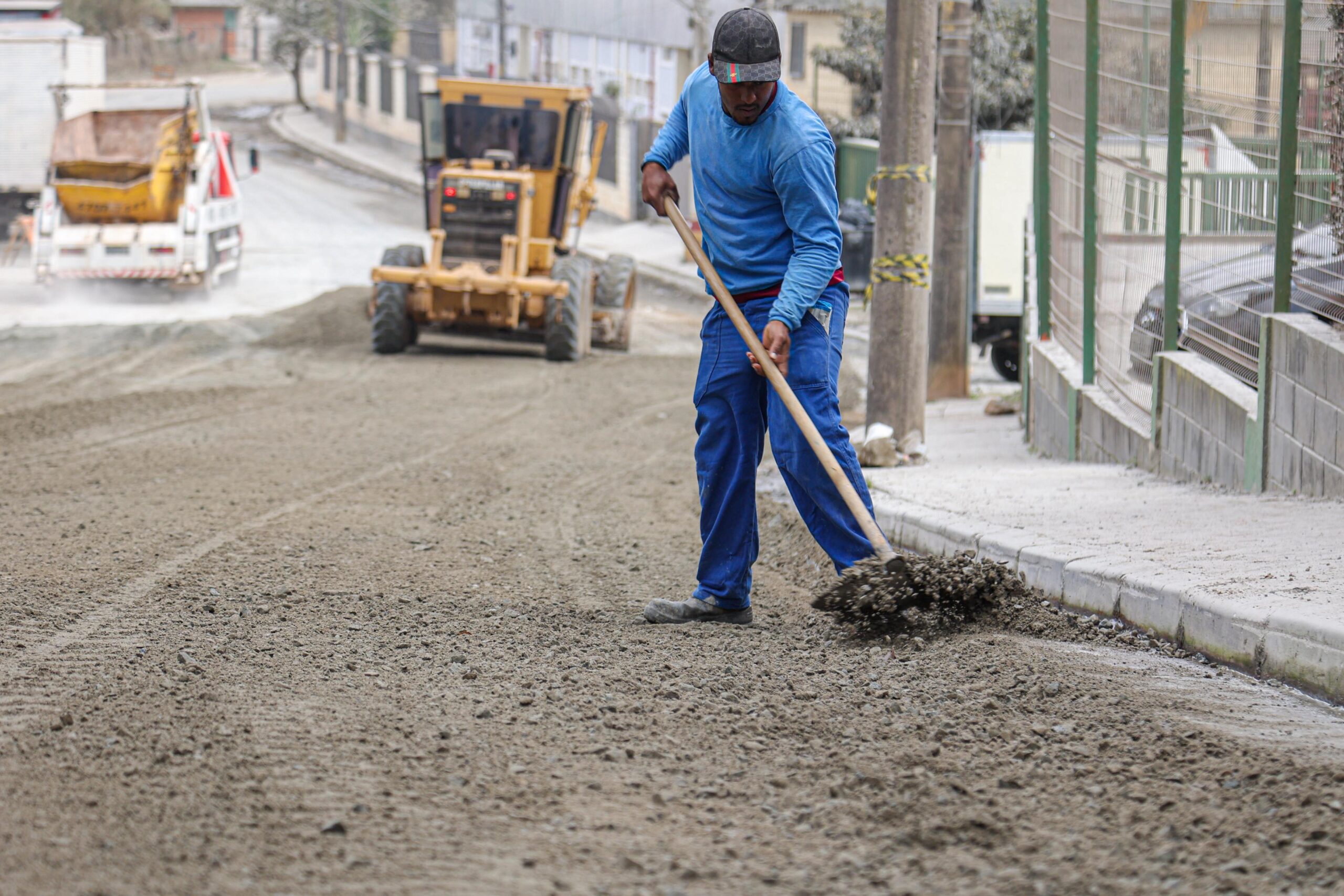 Prefeitura de Itapevi pavimenta a Estrada Antiga de Itu