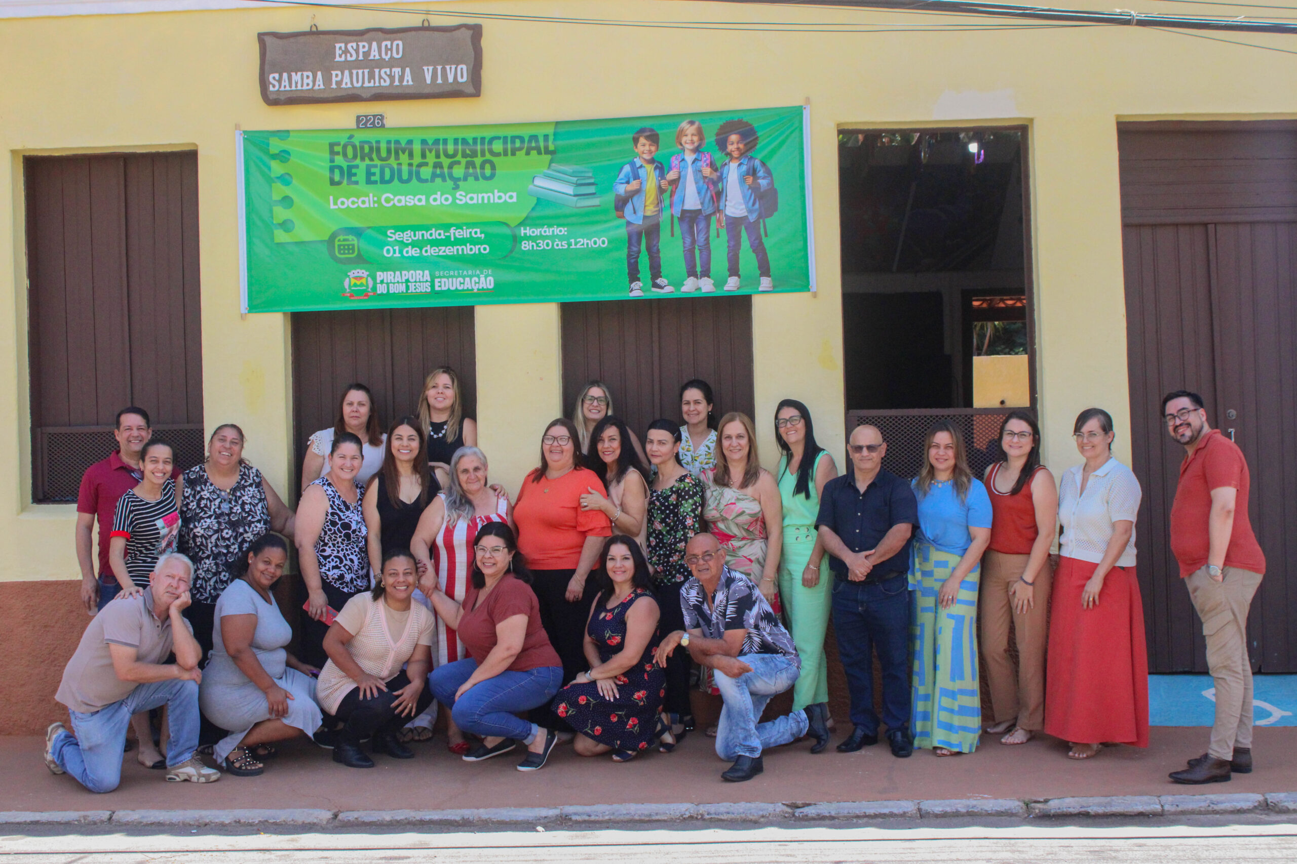 FÓRUM MUNICIPAL DE EDUCAÇÃO EM PIRAPORA DO BOM JESUS DESTACA ENSINO INTEGRAL PARA 2026