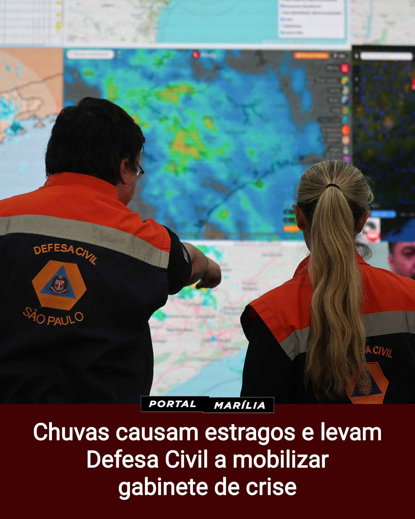 Chuvas causam estragos e levam Defesa Civil de SP a mobilizar gabinete de crise