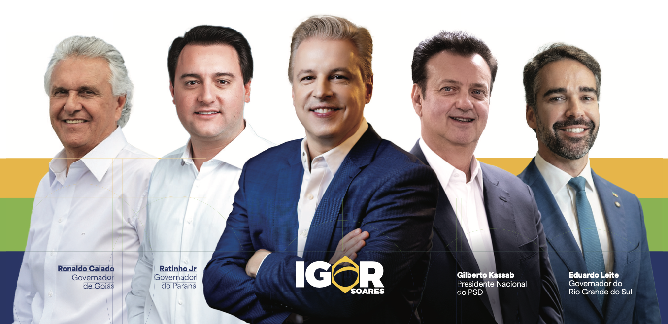 Itapevi receberá três governadores para convenção do PSD, que agora conta com o ex-prefeito Igor Soares