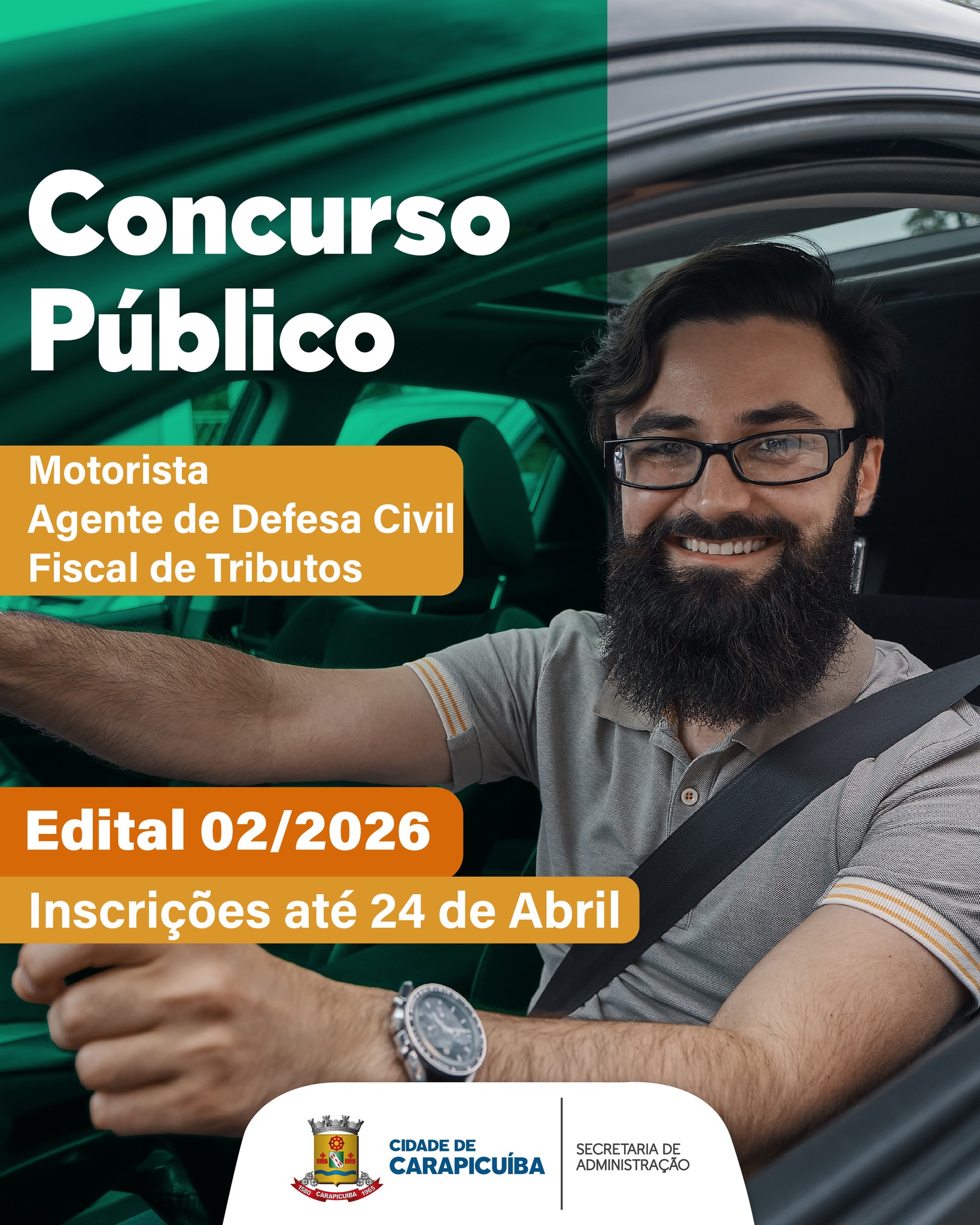 Carapicuiba abre novo Concurso Público em diversas áreas