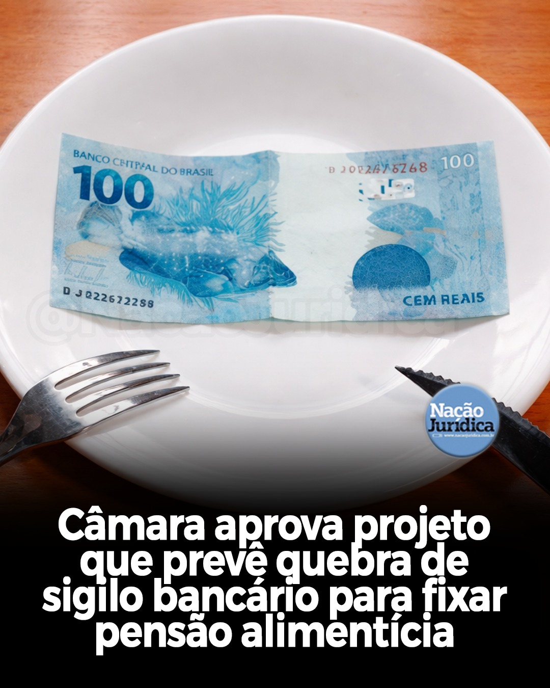 Câmara aprova projeto que permite quebra de sigilo bancário para fixar ou revisar pensão