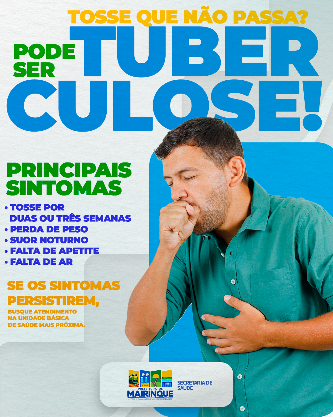 Prefeitura de Mairinque intensifica ações de combate à tuberculose no mês de março