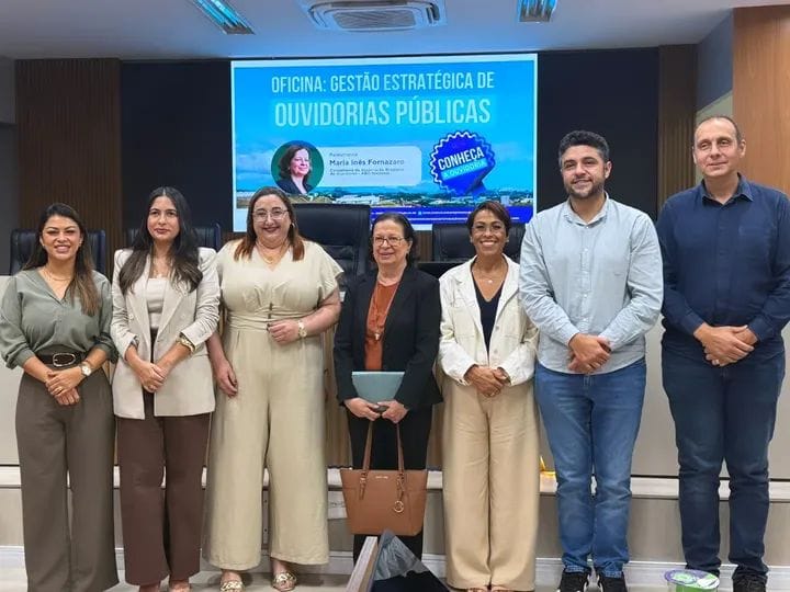 Vereadora Tininha marca presença na Oficina Gestão Estratégica de Ouvidorias Públicas