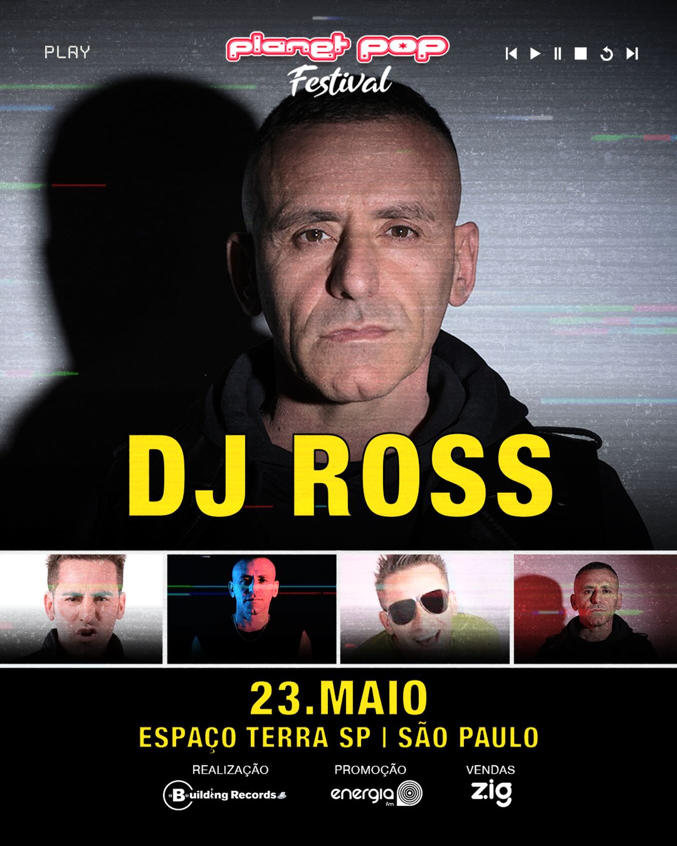 DJ Ross é uma das atrações confirmadas do PLANET POP FESTIVAL 2026