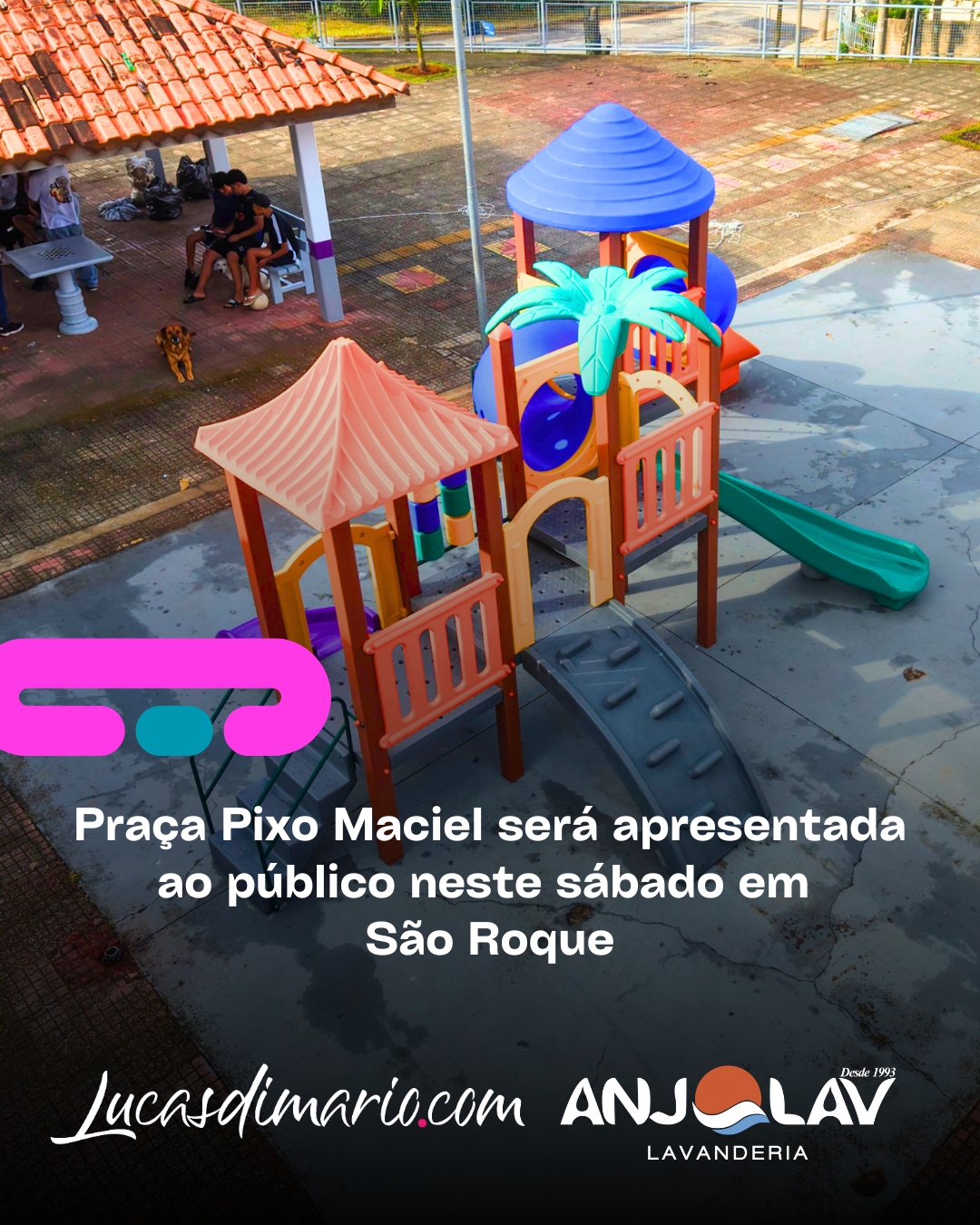 São Roque inaugura Praça em homenagem ao popular Pixo Maciel