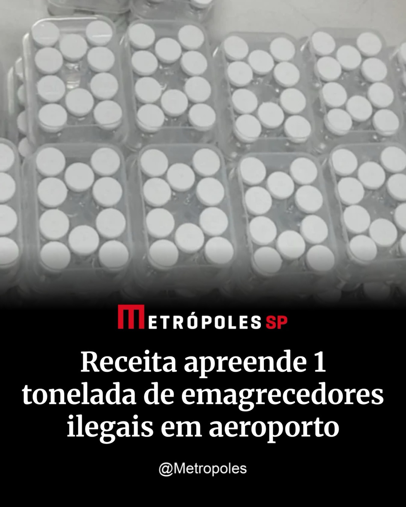 Policia Federal apreende mais de 01 tonelada de produtos emagrecedores ilegais