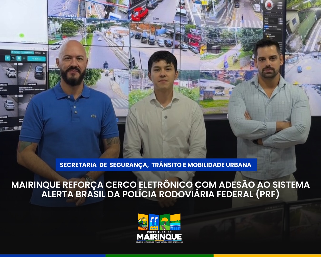 Mairinque reforça segurança com tecnologia integrada nacional!