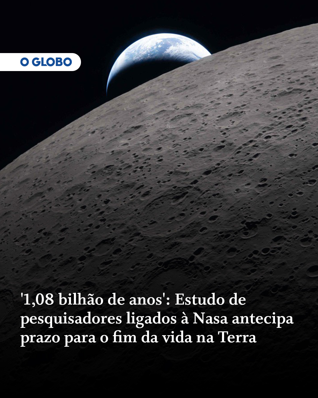 O FIM DA AVENTURA HUMANA NA TERRA