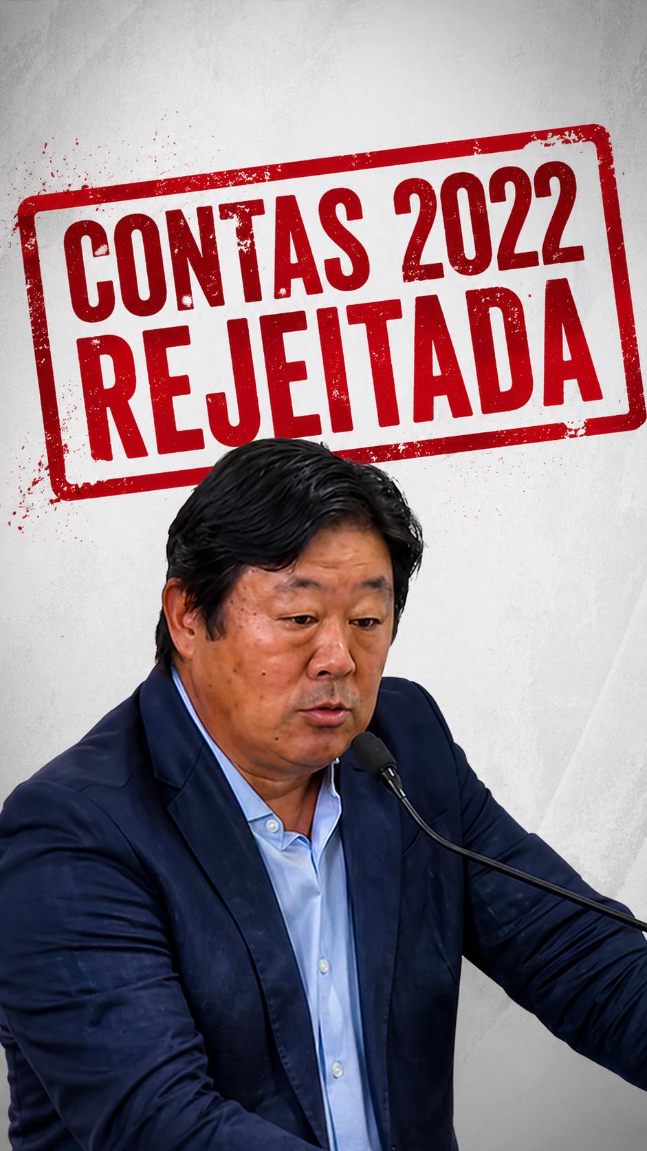 Câmara de Ibiúna rejeita contas de 2022 do ex-prefeito Paulinho Sasaki por 12 votos a 3