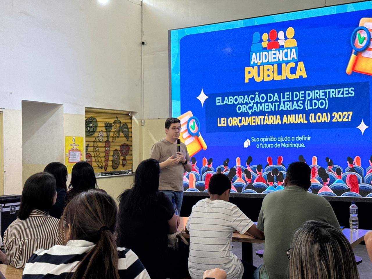 Audiências Públicas sobre LOA e LDO 2027 reúnem população em Mairinque