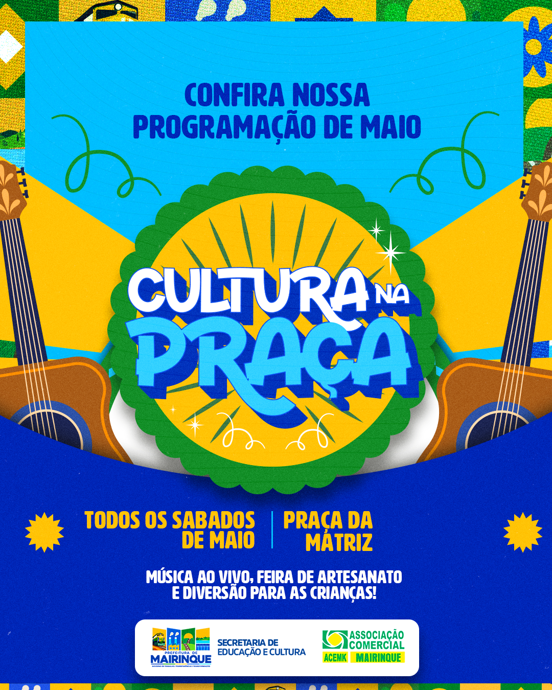 Cultura na Praça leva música e valoriza artistas locais em Mairinque