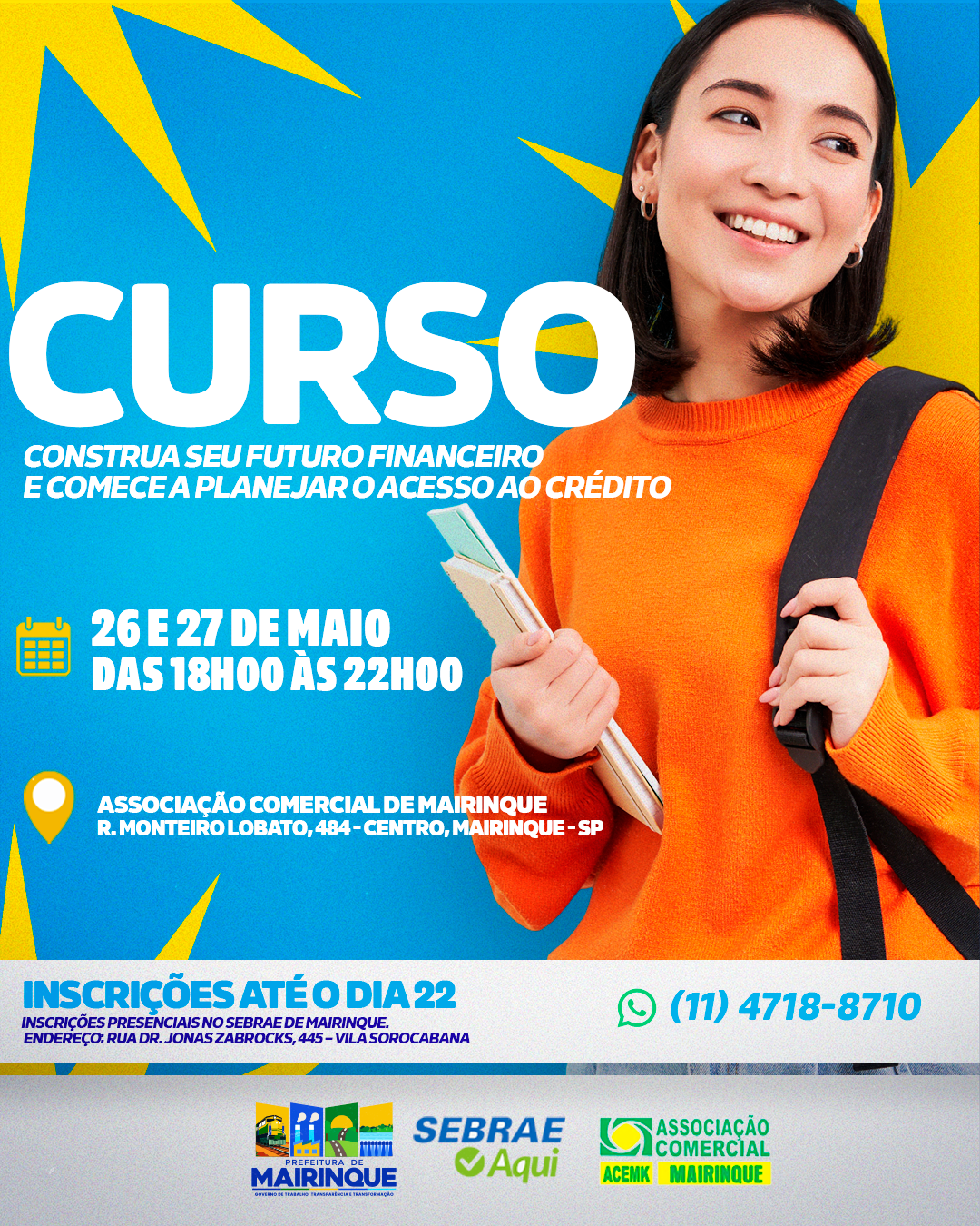 Sebrae Aqui promove curso gratuito para planejamento financeiro e acesso ao crédito