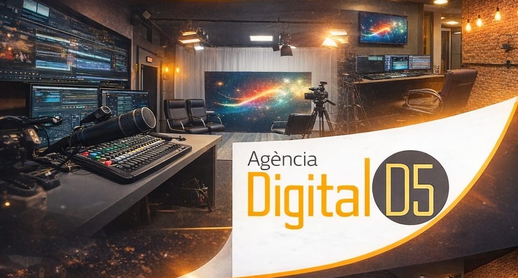 Digital 5 se destaca como o estúdio mais moderno e completo da região para produção de conteúdo