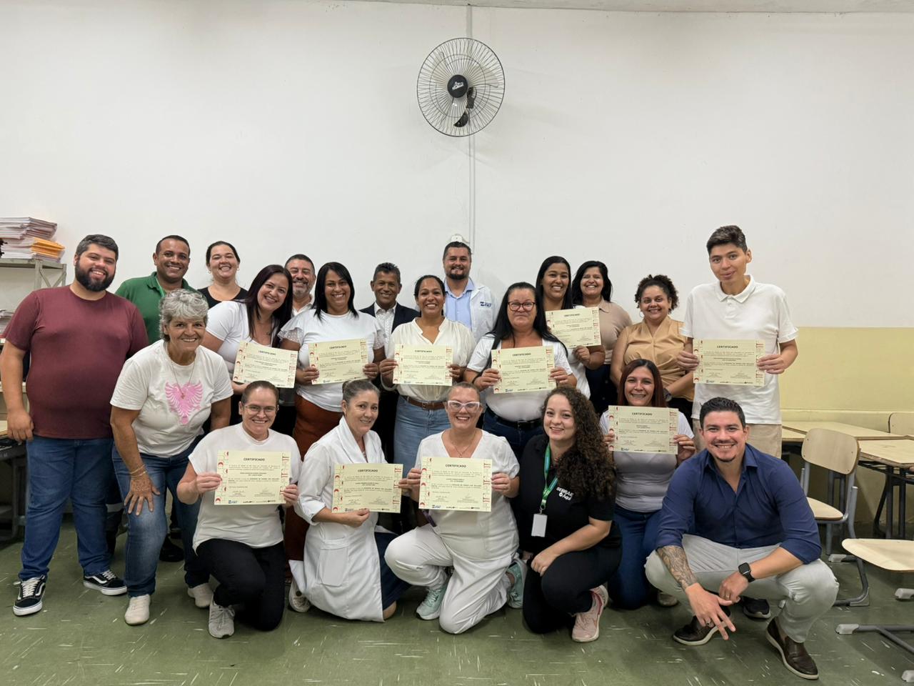 Entrega de diplomas marca conclusão do curso de Cuidador de Idosos em Mairinque