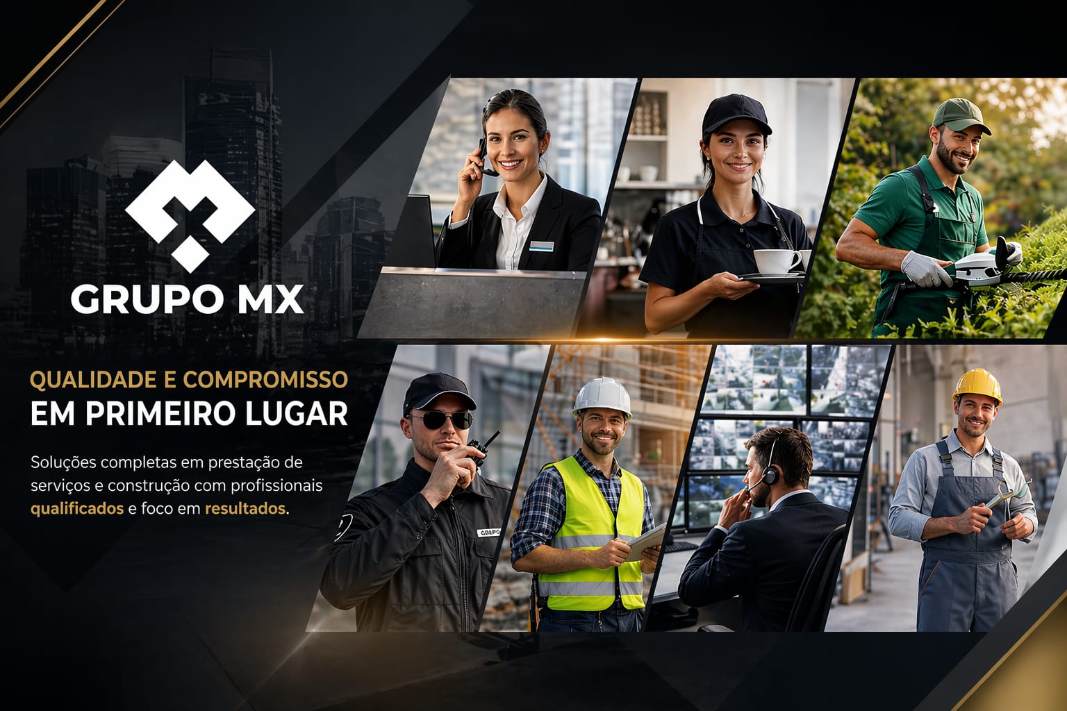 GRUPO MX SE DESTACA NA REGIÃO COM SERVIÇOS TERCEIRIZADOS DE QUALIDADE E ALTO PADRÃO PROFISSIONAL