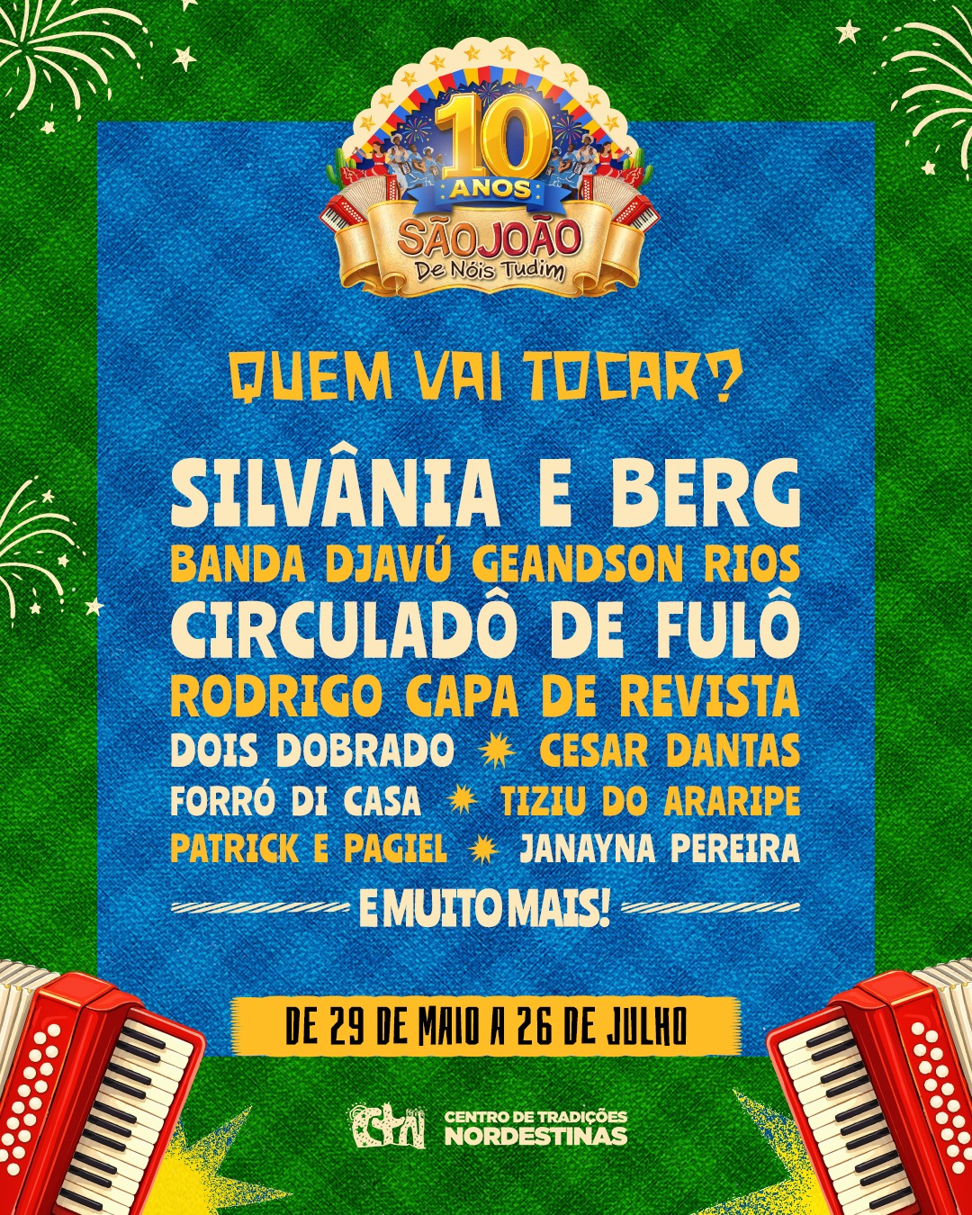 CTN promete fazer o maior São João de São Paulo