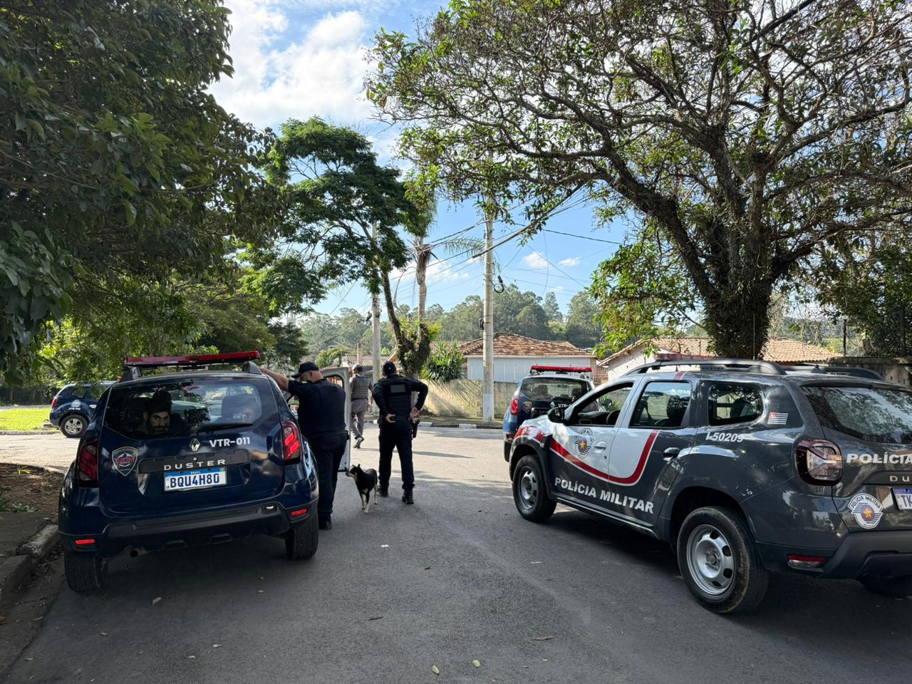 GCM e sistema de monitoramento auxiliam na prisão de envolvidos em furto de cabos em Mairinque