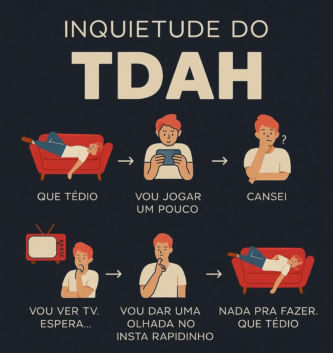 Você pode não acreditar, mas as pessoas com TDAH têm menos energia do que as sem o transtorno
