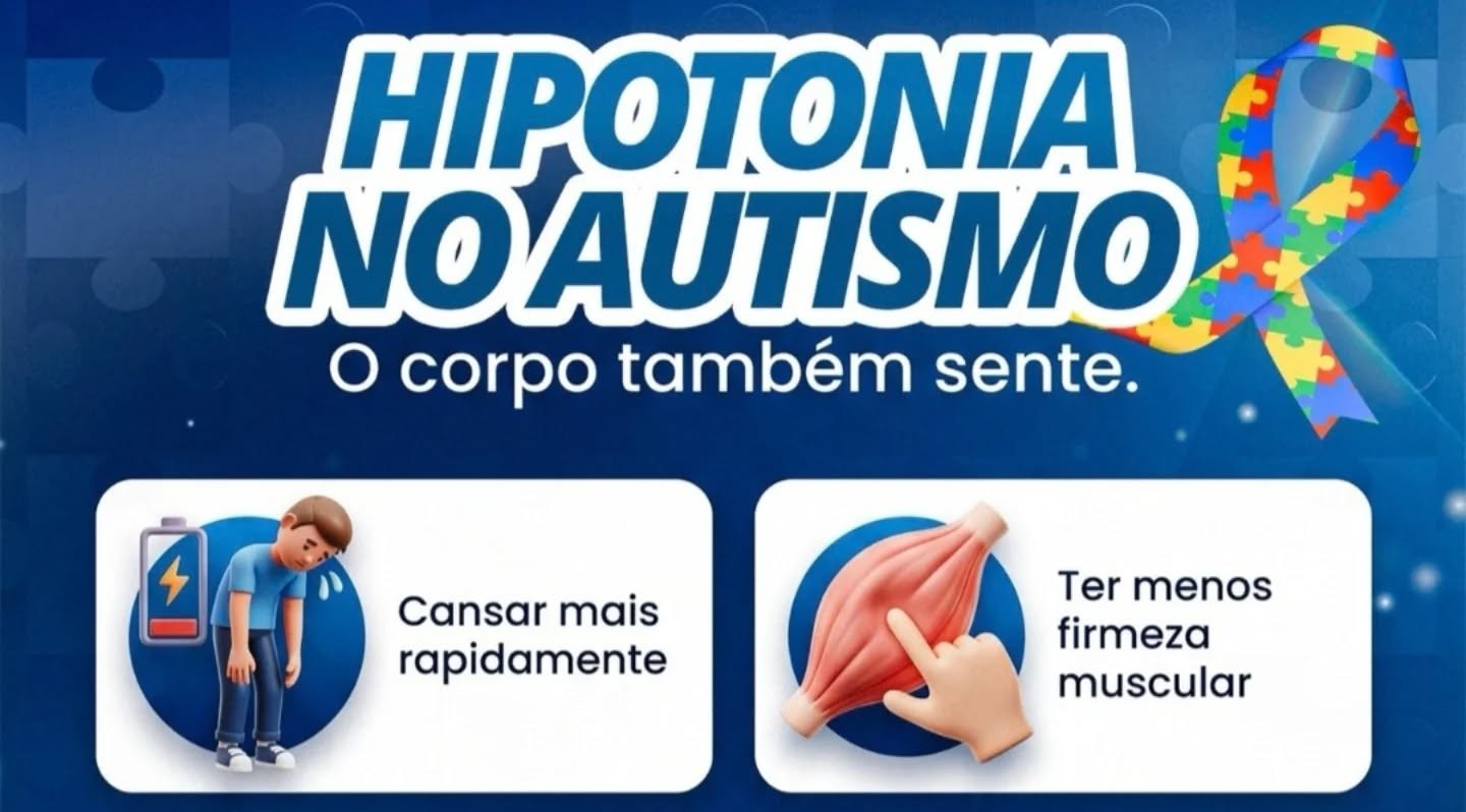 A hipotonia é uma condição muito comum em crianças no espectro autista, mas ainda pouco falada