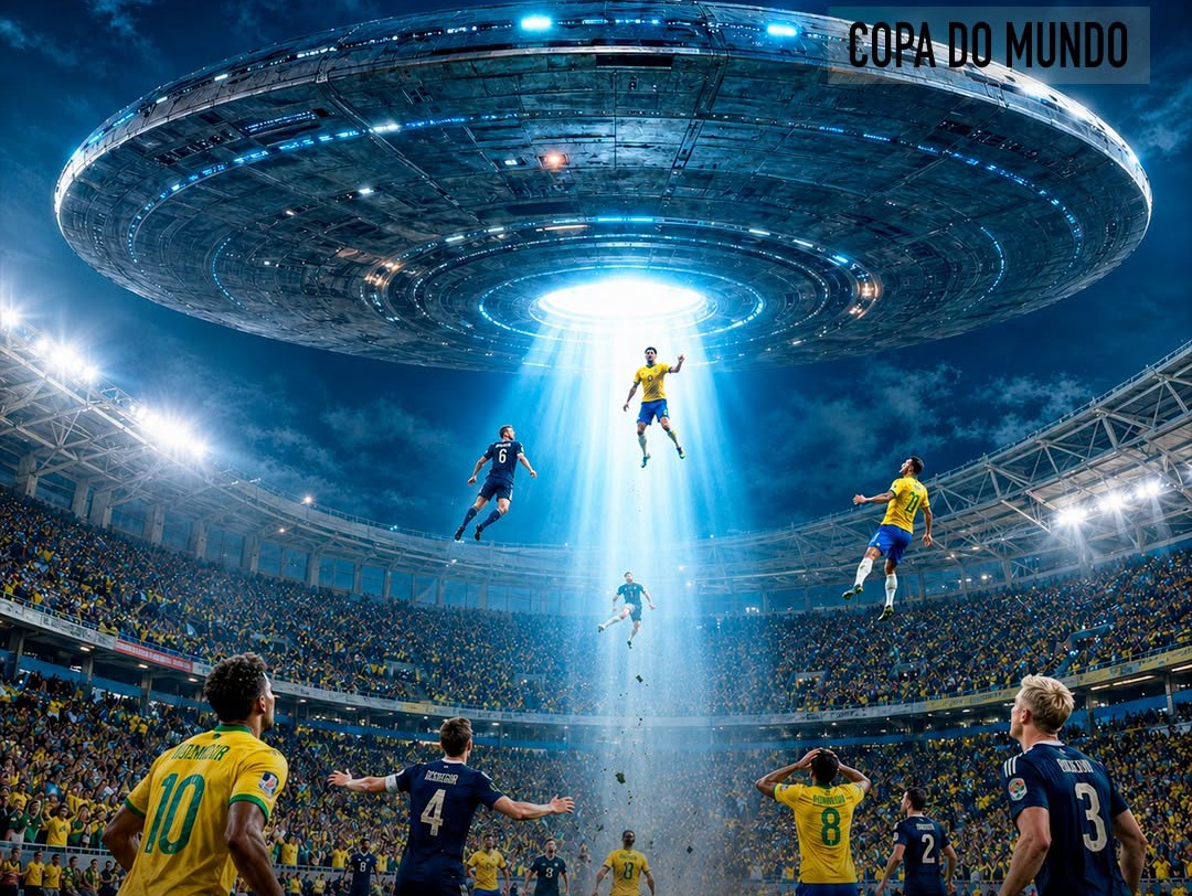 Vó Bahiana, influenciadora e vidente com cerca de 24 milhões de seguidores, afirmou ter sonhado com uma suposta ação extraterrestre durante Brasil x Escócia