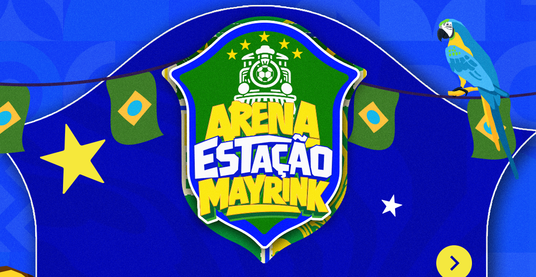Arena Estação Mayrink transmite Brasil x Haiti com telão nesta sexta-feira
