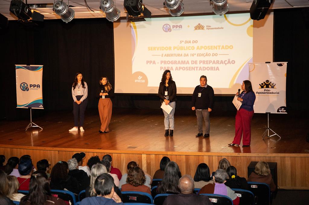 Novo Programa Pós-Aposentadoria (PPA) é apresentado em evento comemorativo