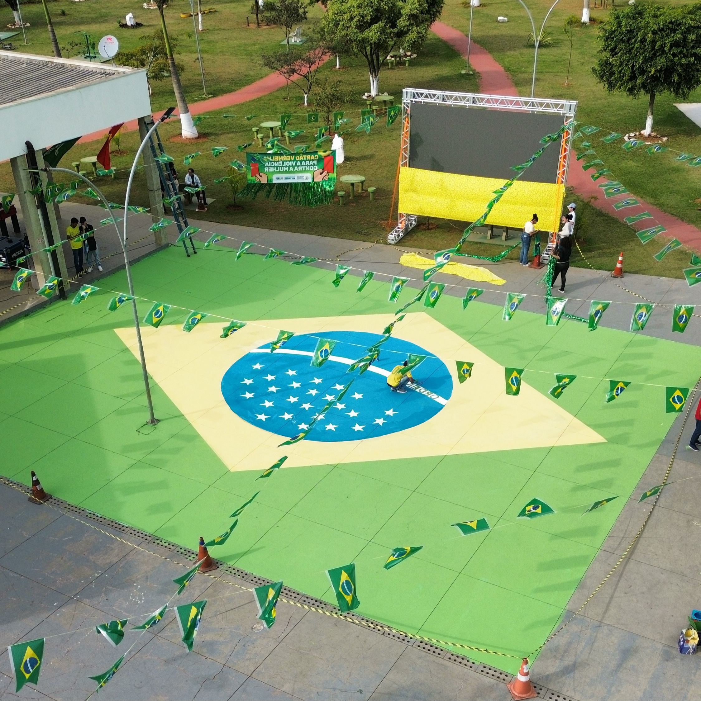 OS JOGOS DO BRASIL EM PIRAPORA DO BOM JESUS SERÃO TRANSMITIDOS NO PARQUE CAPELÃO