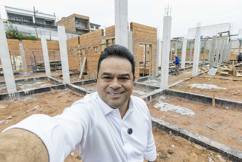 Obras da nova UBS do Jardim Bela Vista avançam para ampliar acesso à saúde na região