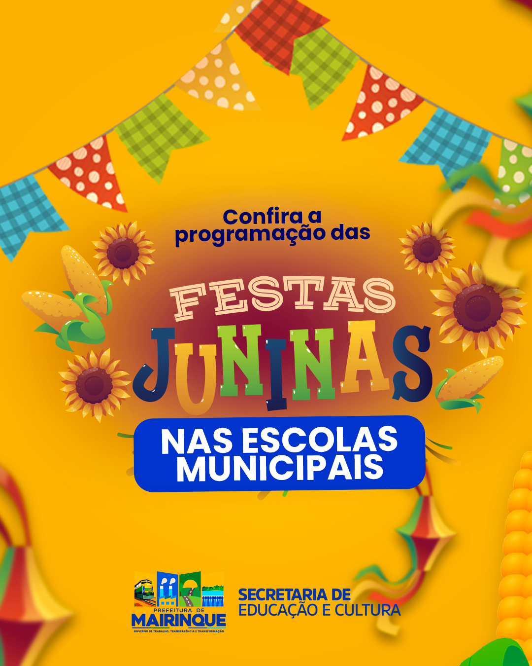 Festas Juninas movimentam escolas da rede municipal nesta semana