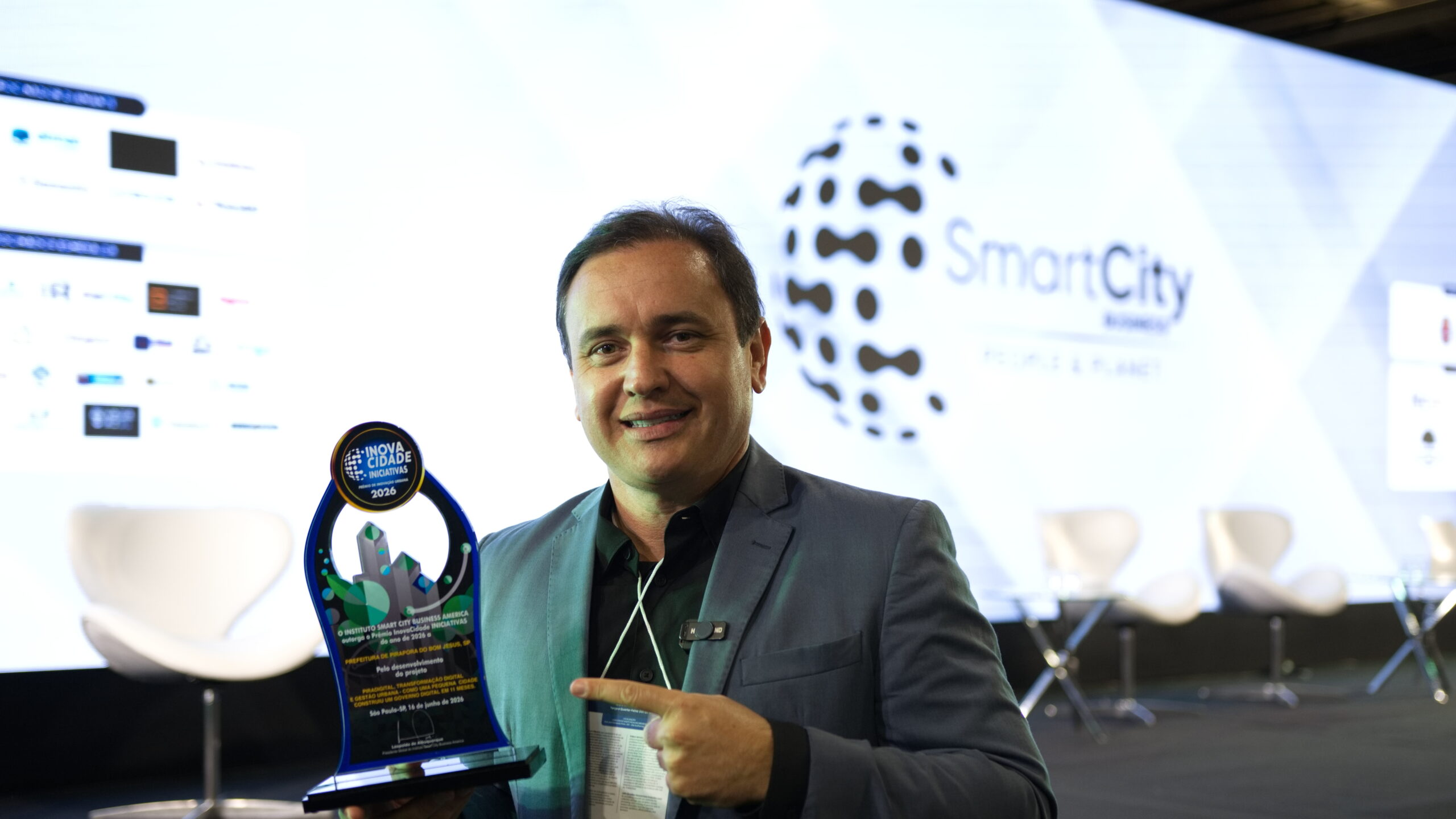 PIRAPORA DO BOM JESUS RECEBE PRÊMIO POR INOVAÇÃO DIGITAL NA ADMINISTRAÇÃO