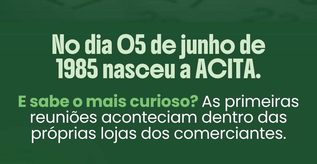 ACITA celebra 41 anos de história, fortalecimento do comércio e desenvolvimento de Itapevi