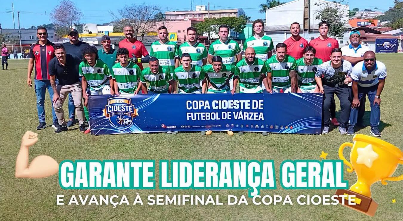 A Seleção de Vargem Grande Paulista conquistou mais um importante resultado na 1ª Copa CIOESTE de Futebol de Várzea