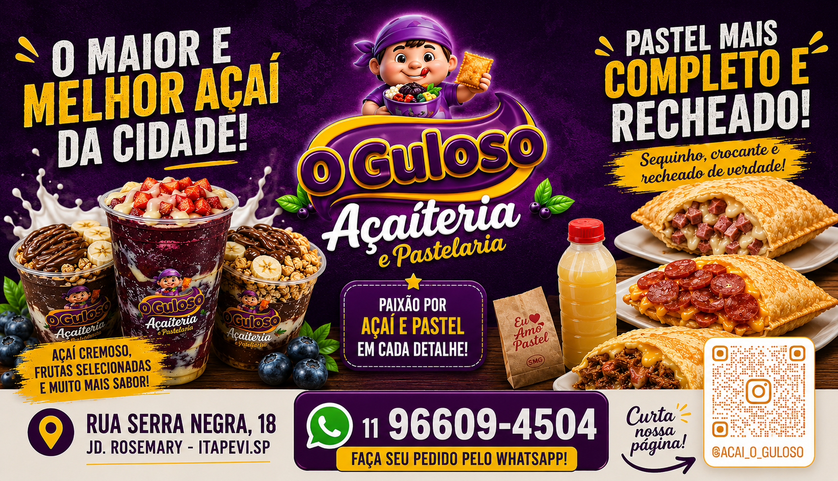 O Guloso conquista clientes com qualidade, fartura e um cardápio que surpreende em Itapevi