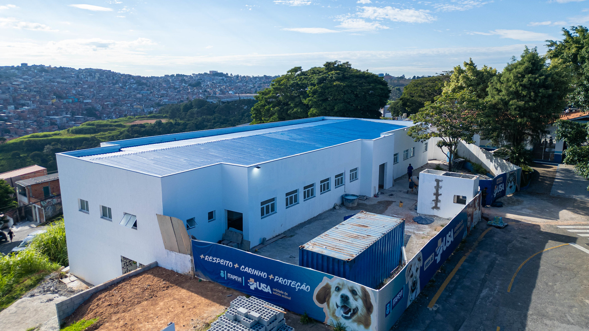 Prefeitura de Itapevi atinge 91,51% de execução nas obras da Unidade de Saúde Animal