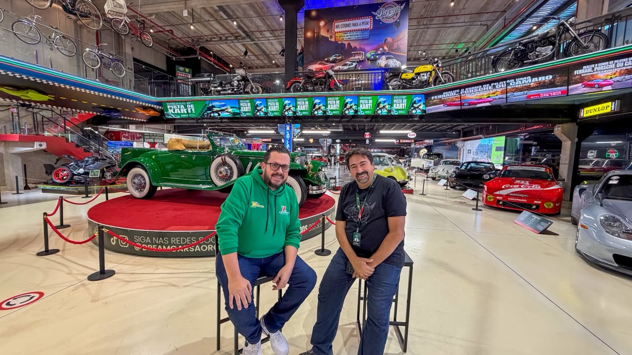 Expressão Talk Show Delivery direto do Dream Car São Roque, um dos maiores polos de entretenimento automotivo da América Latina