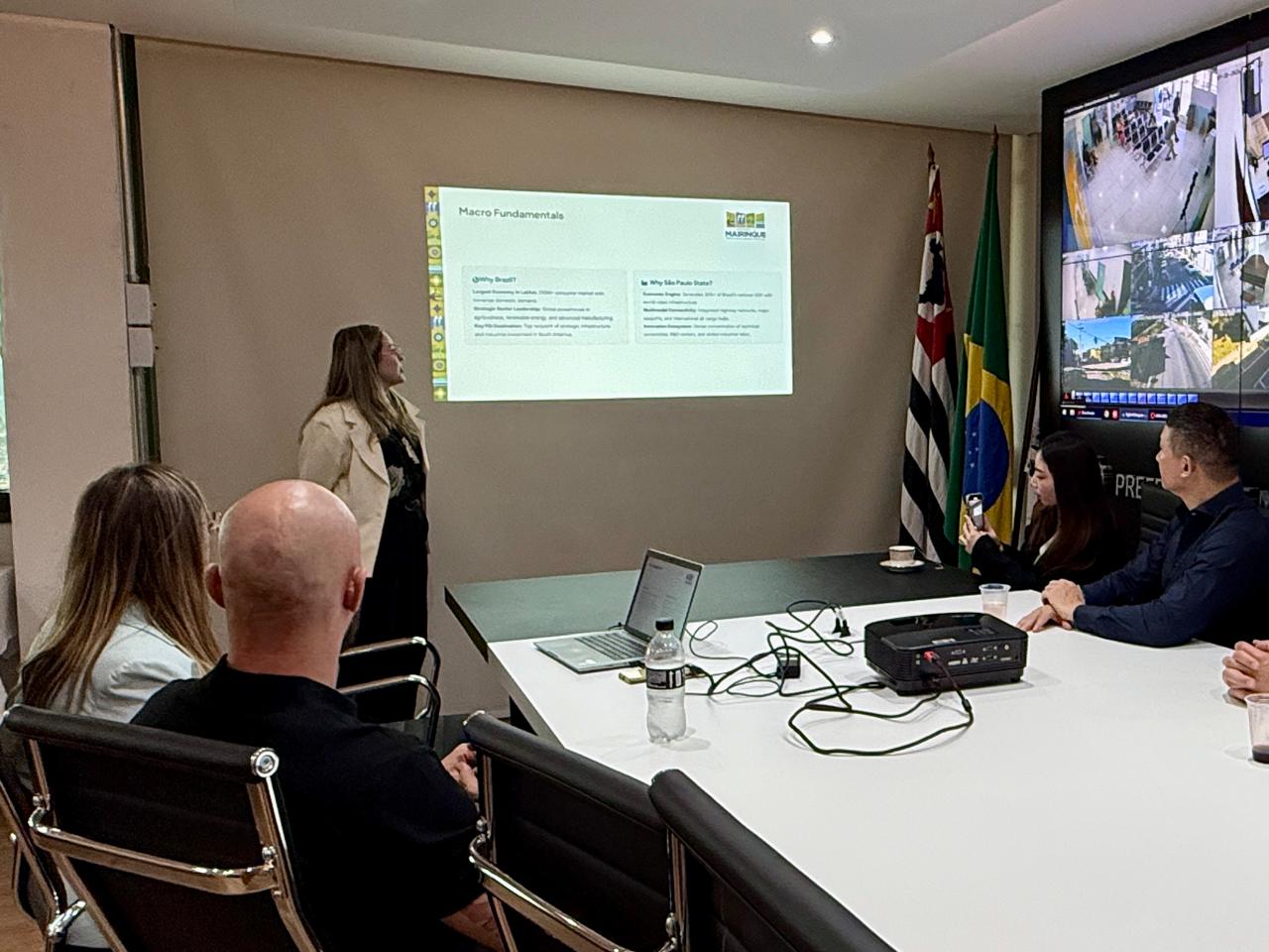 Mairinque recebe representantes de investidores internacionais em busca de novas oportunidades de desenvolvimento