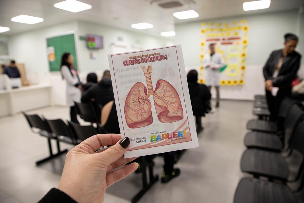 Campanha de busca ativa reforça prevenção e diagnóstico da tuberculose nas UBSs de Barueri
