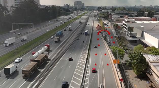Rua Bahia terá interdição noturna para obras de infraestrutura até o dia 4/10