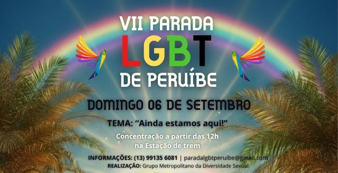VII Parada LGBT de Peruíbe celebra diversidade e reforça a importância do respeito