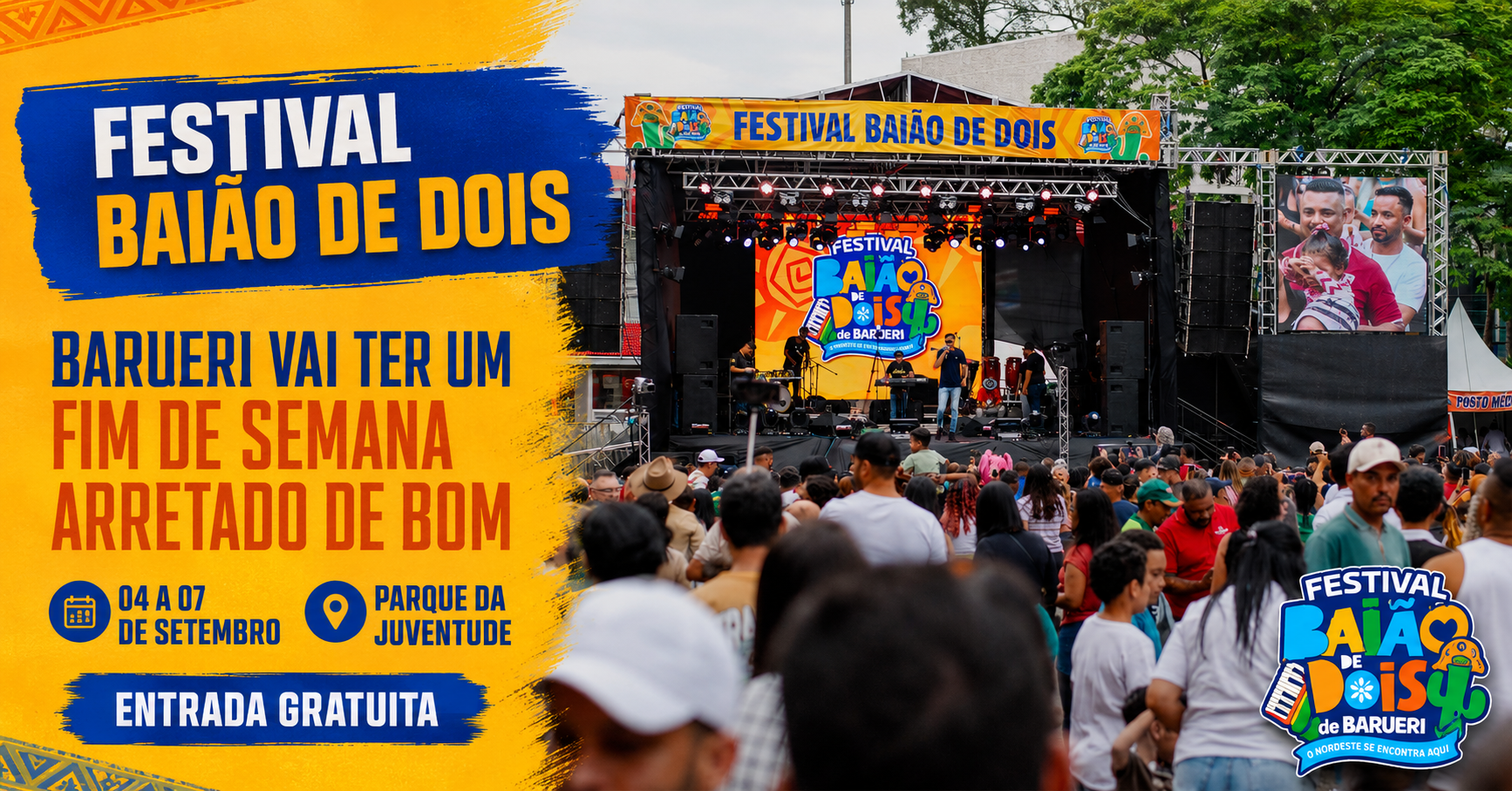 Festival Baião de Dois agita Barueri com quatro dias de shows gratuitos