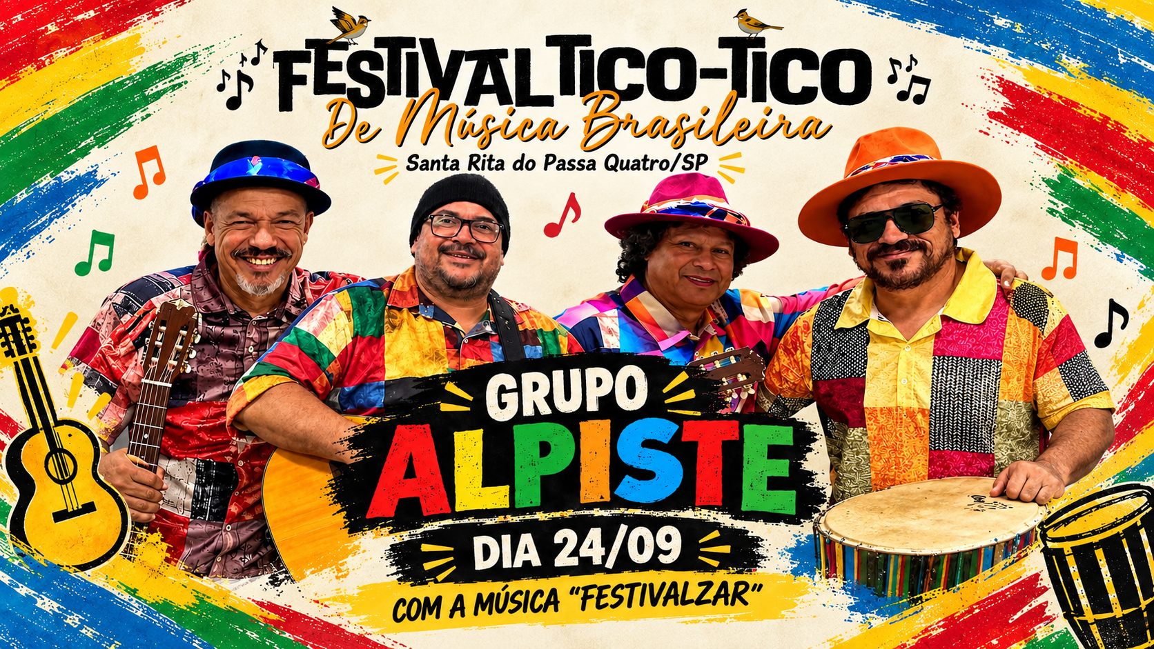 De Itapevi para o Brasil: Grupo Alpiste conquista festivais e leva a música da cidade a novos palcos