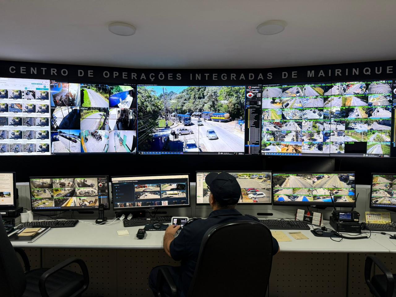 Mairinque celebra um ano do Centro de Operações Integradas com tecnologia e resultados na segurança pública