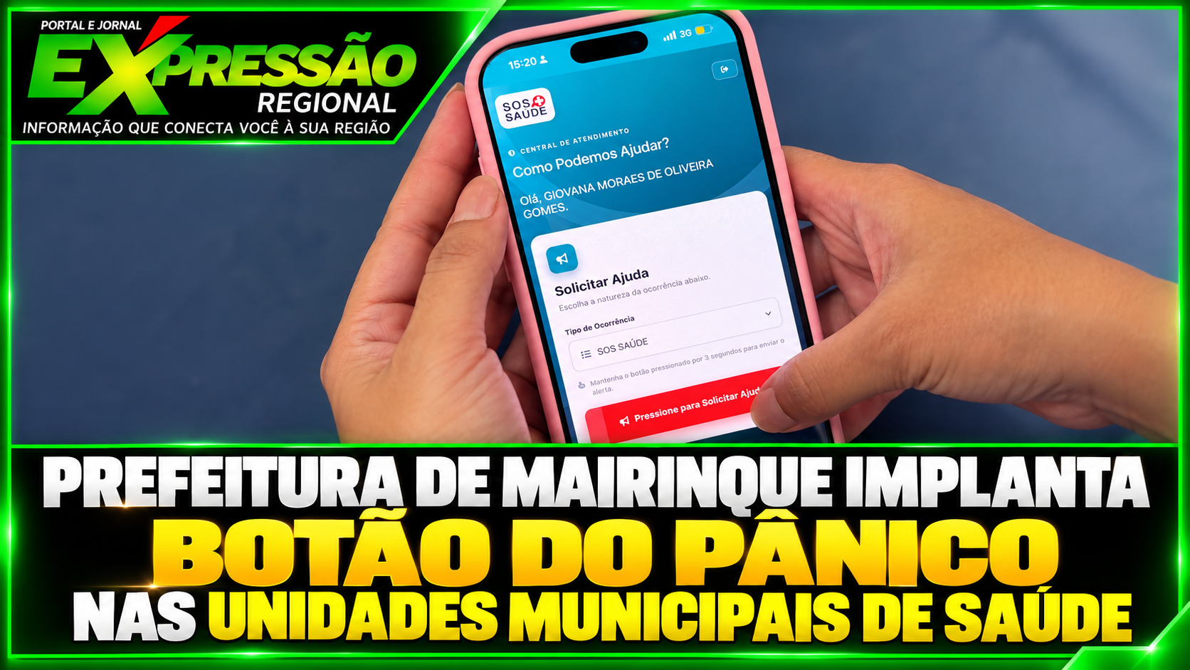 Prefeitura de Mairinque implanta Botão do Pânico nas unidades municipais de saúde