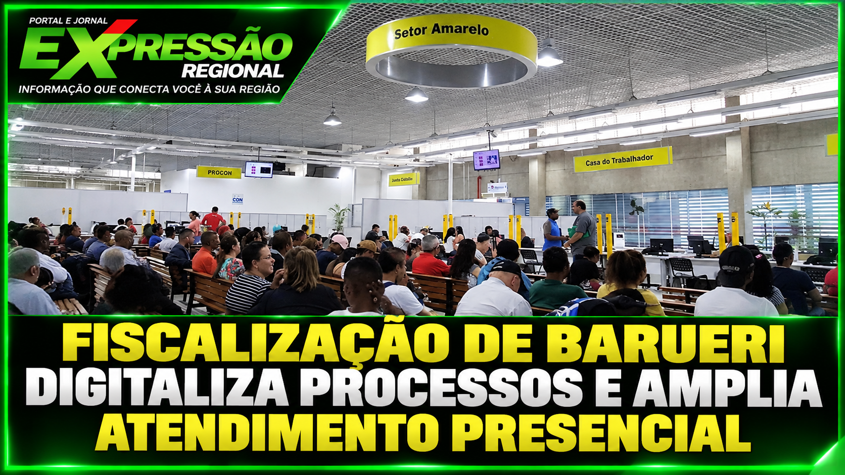 Fiscalização de Barueri digitaliza processos e amplia atendimento presencial