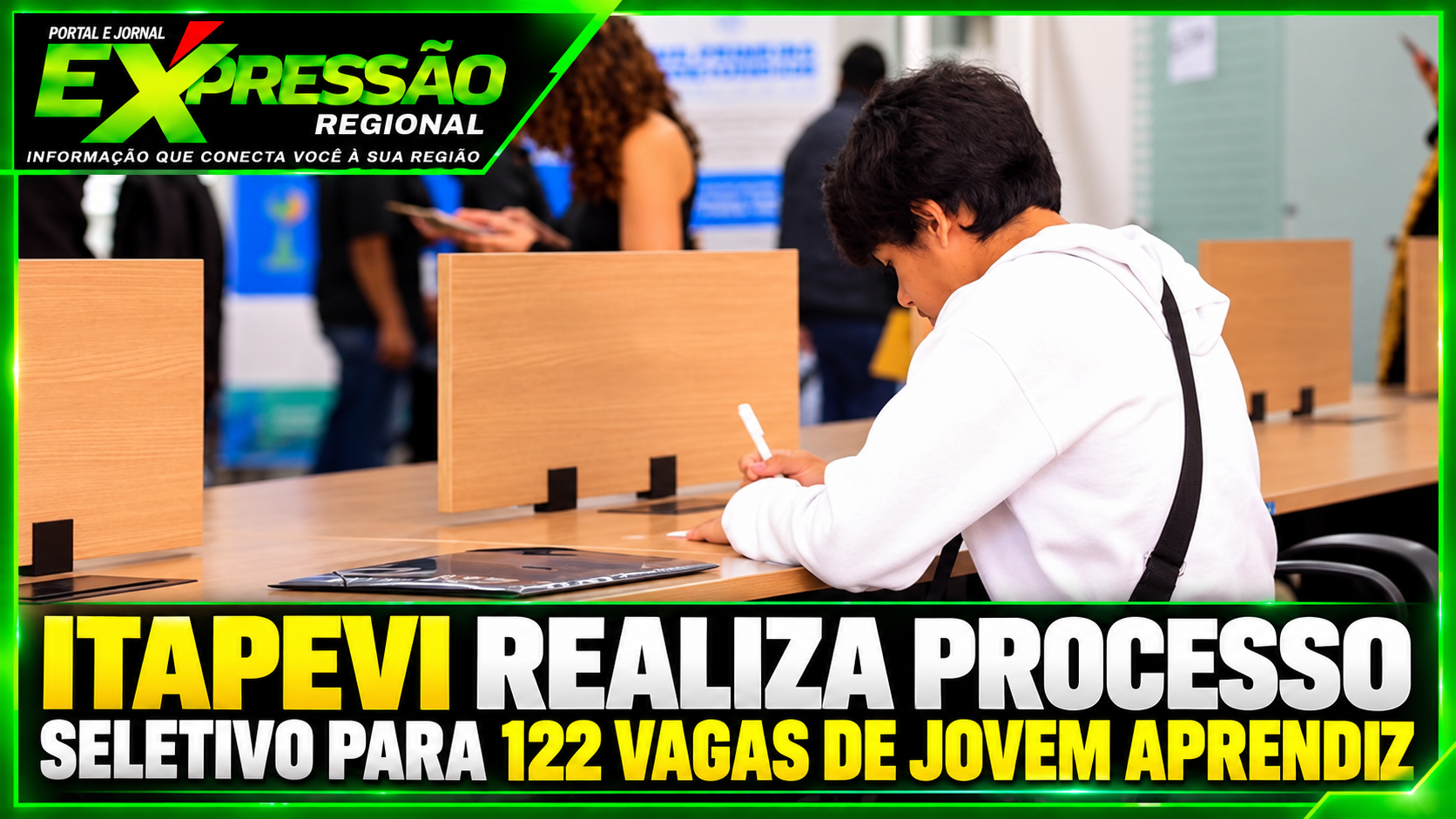 Itapevi realiza processo seletivo para 122 vagas de Jovem Aprendiz