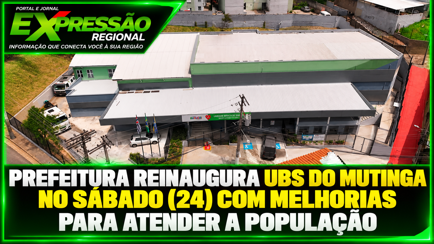 Prefeitura reinaugura UBS do Mutinga no sábado (24) com melhorias para atender a população