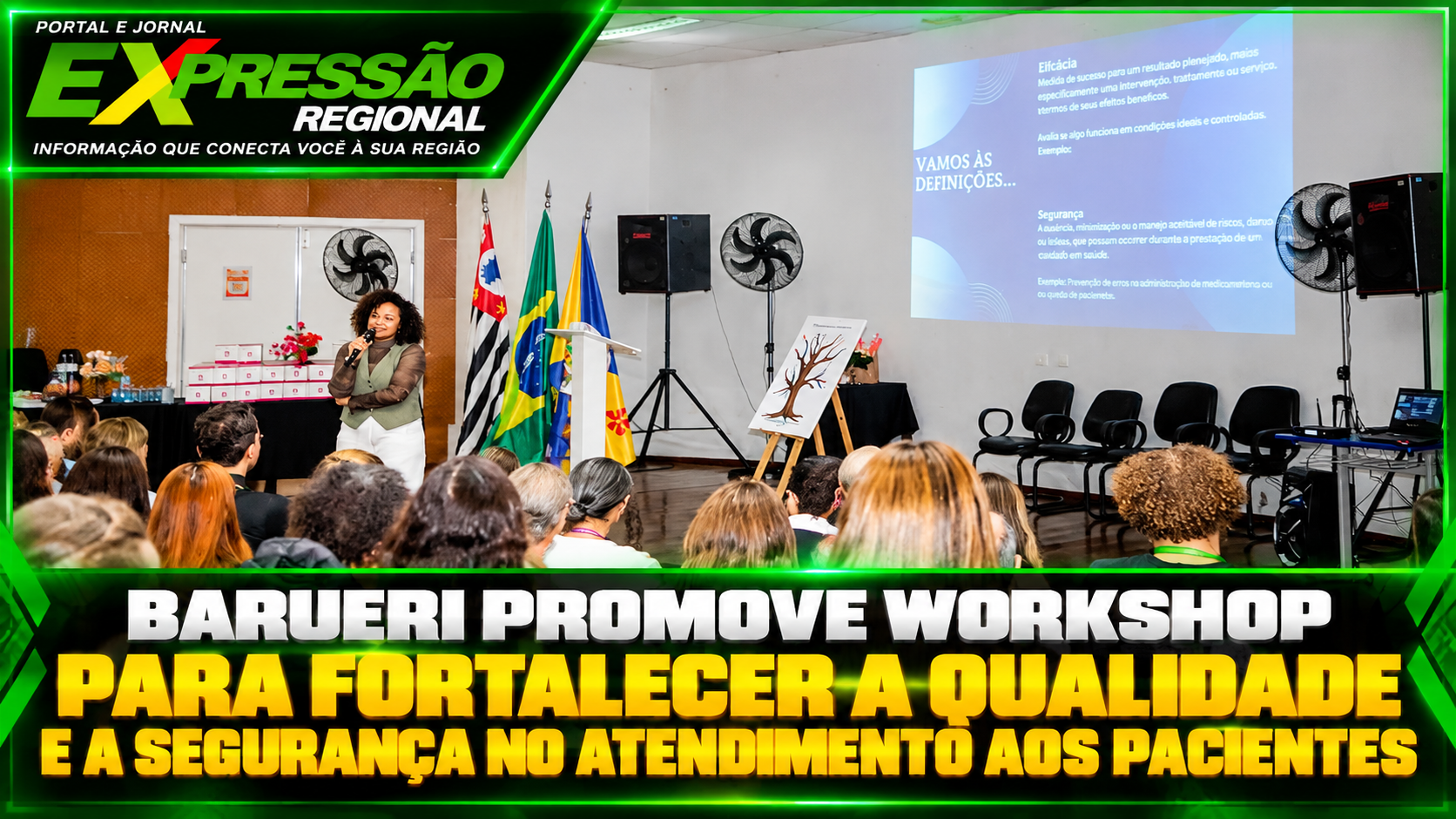 Barueri promove workshop para fortalecer a qualidade e a segurança no atendimento aos pacientes